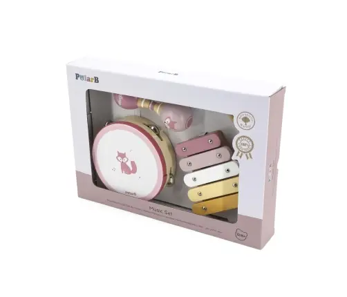 PolarB puidust muusikariistade komplekt Rebane