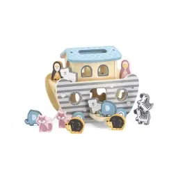 PolarB puidust sorteerimismäng Noa laev