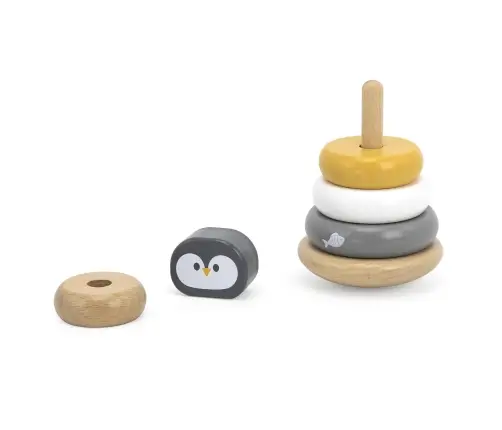 PolarB puidust ladumistorn Pingviin