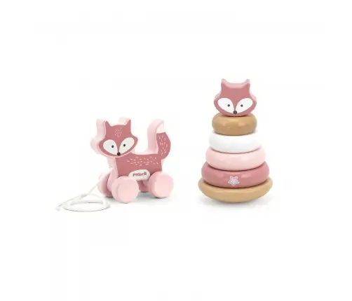 PolarB puidust mänguasjade komplekt, Rebane