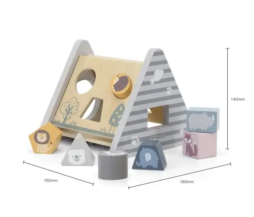 PolarB puidust sorteerimismäng