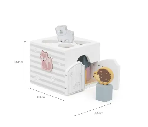 PolarB Shape Sorter with Music Blocks