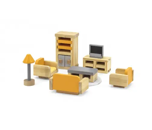 PolarB puidust nukumaja mööbel- Elutuba