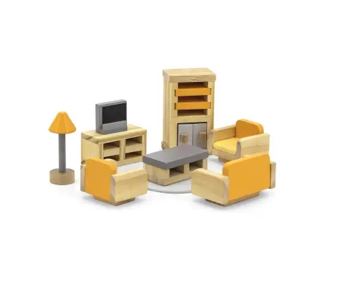 PolarB puidust nukumaja mööbel- Elutuba