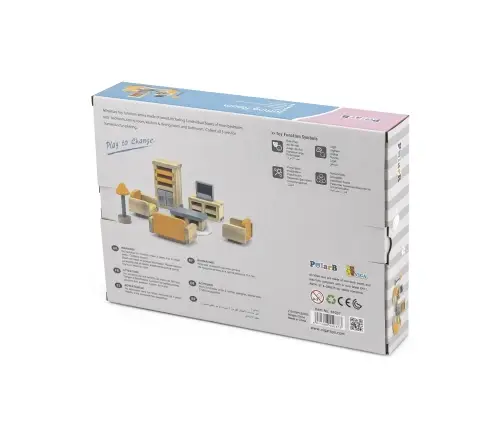 PolarB puidust nukumaja mööbel- Elutuba