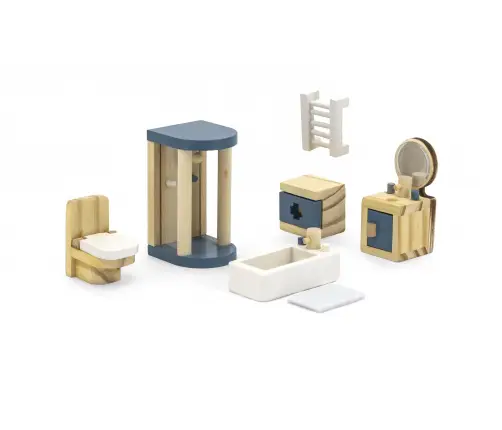 PolarB puidust nukumaja mööbel- Vannituba