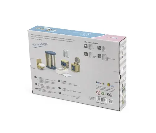 PolarB puidust nukumaja mööbel- Vannituba