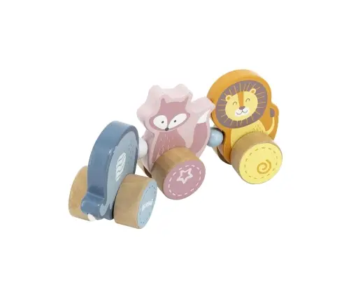 PolarB puidust järelveetav mänguasi