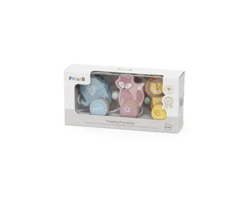 PolarB puidust järelveetav mänguasi