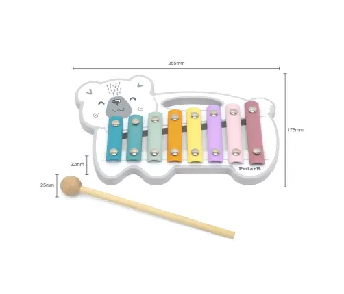 PolarB puidust ksülofon