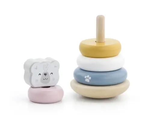 Pull Along and Stacking Set - Polar Bear