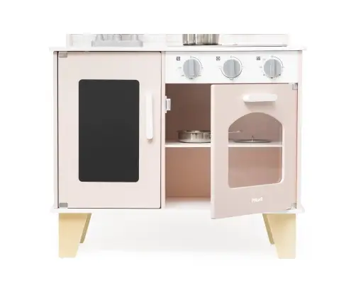 PolarB puidust mänguköök heli ja valgusega, Roosa