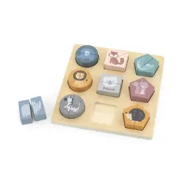 PolarB Shape Block Puzzle - Wild Animals PolarB Shape Block Puzzle - Wild Animals