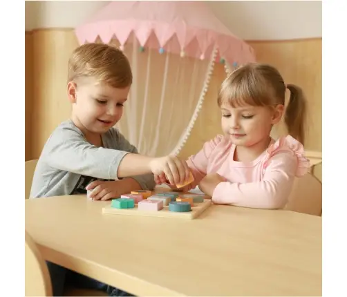 PolarB Shape Block Puzzle - Wild Animals