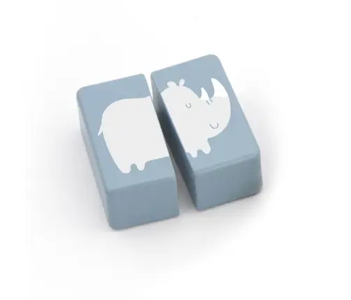 PolarB Shape Block Puzzle - Wild Animals