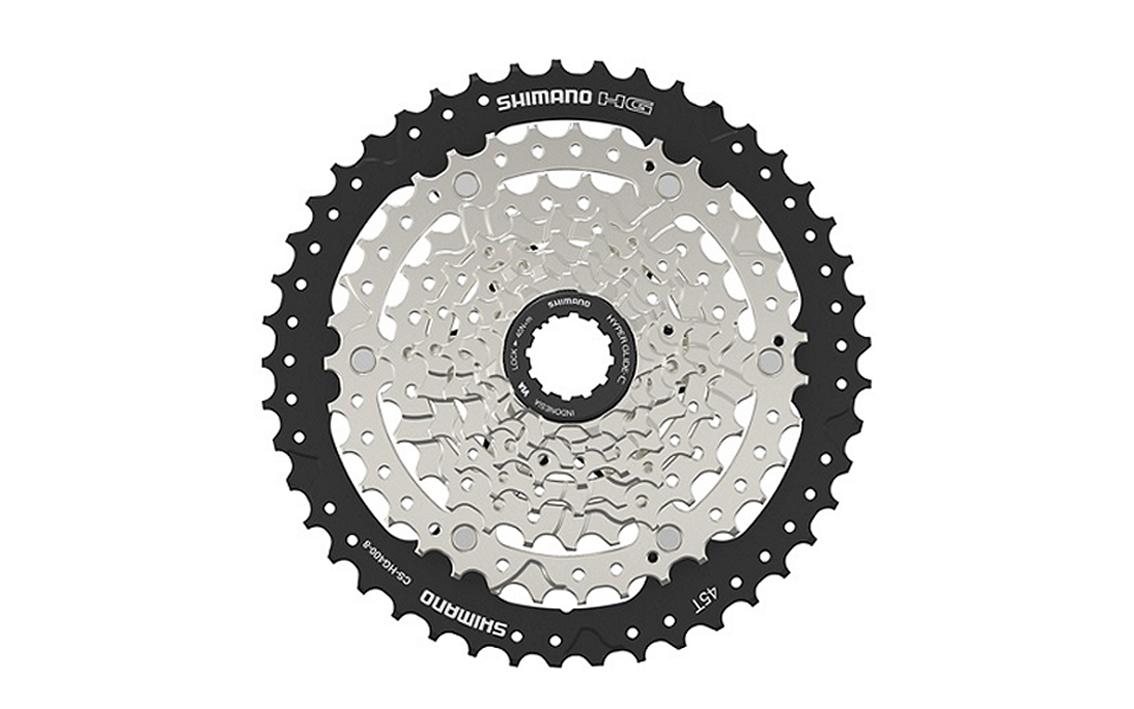 Aizmugurējais zvaigznītes bloks Shimano CS-HG400-8 Acera