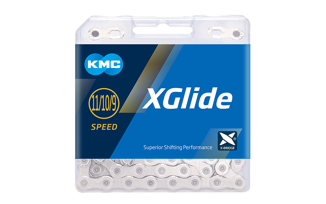 Ķēde KMC X-Glide Grey CUES  4715575885759