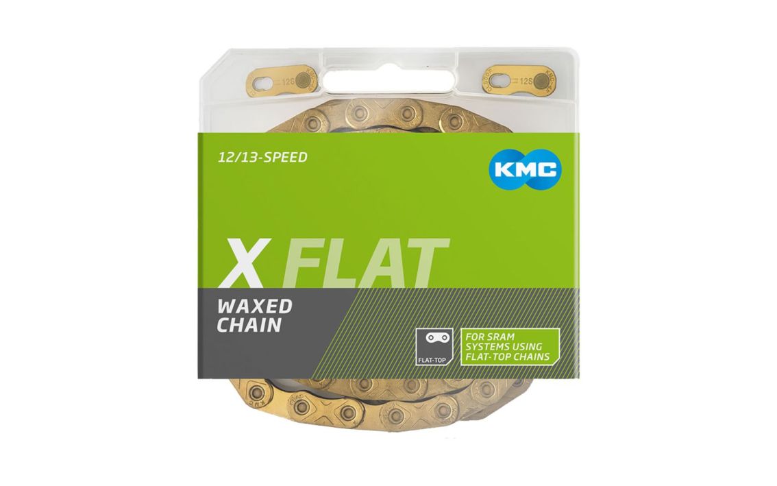 Ķēde KMC X FLAT Ti-N Gold