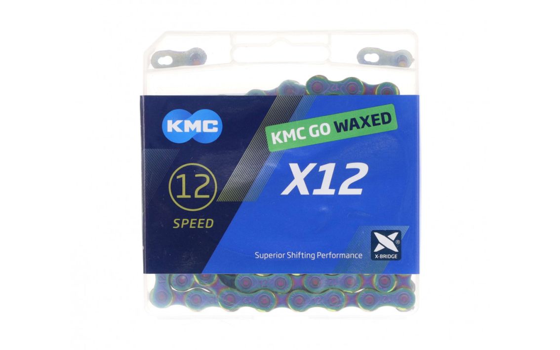 Ķēde KMC X12 Aurora Waxed 4715575886565