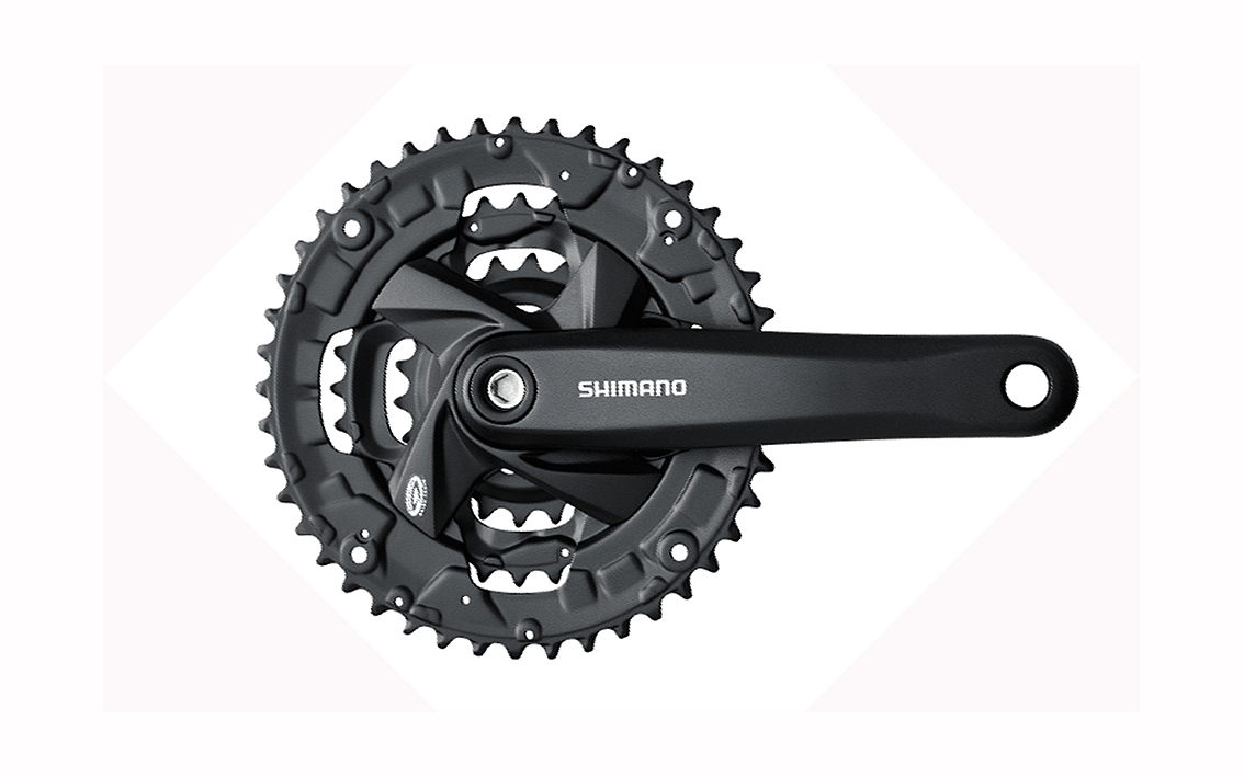 Priekšējais zvaigznītes bloks Shimano FC-M371 Acera