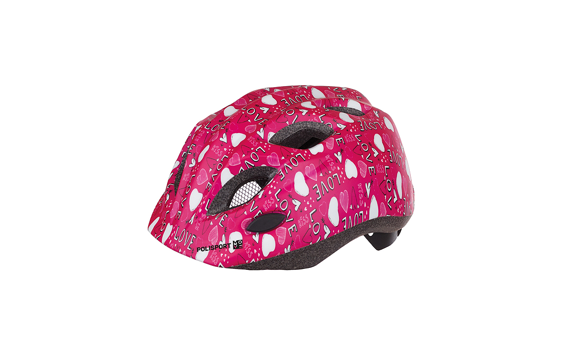 Velosipēdista ķivere Polisport Junior Love 5604415123993