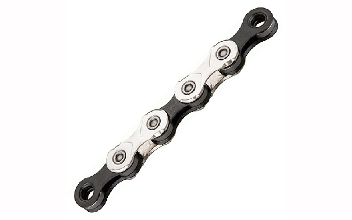Ķēde KMC X11 Silver Black Bulk