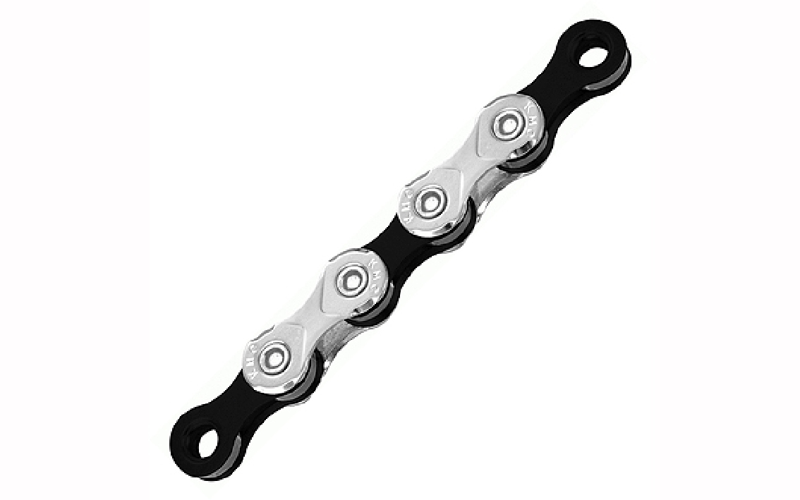 Ķēde KMC X10 Silver Black Bulk