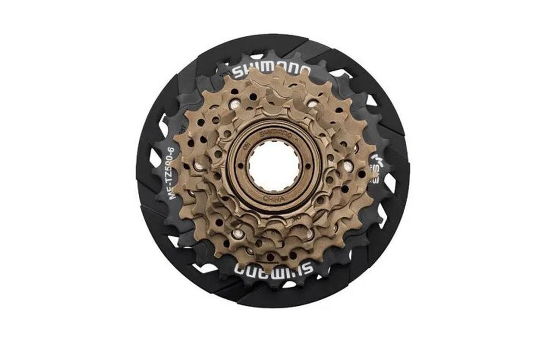 Aizmugurējais zvaigznītes bloks Shimano MF-TZ500-6 Tourney