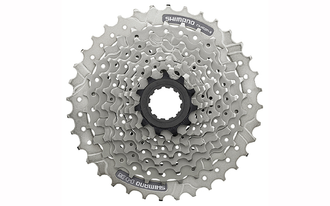 Aizmugurējais zvaigznītes bloks Shimano CS-HG201-9 Acera