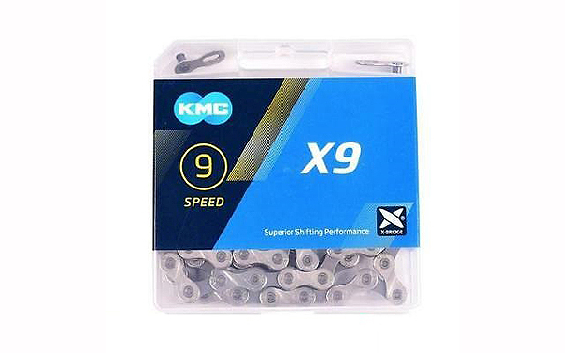 Ķēde KMC X9 Silver 4715575890548