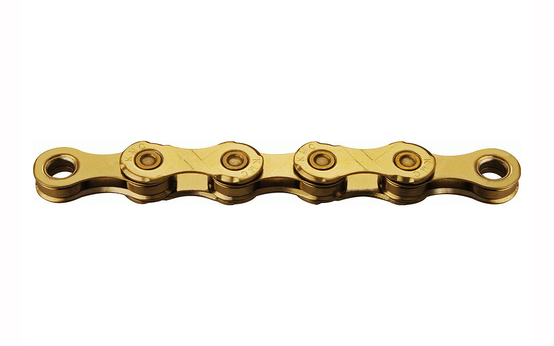 Ķēde KMC X12 Ti-N Gold  4715575890180