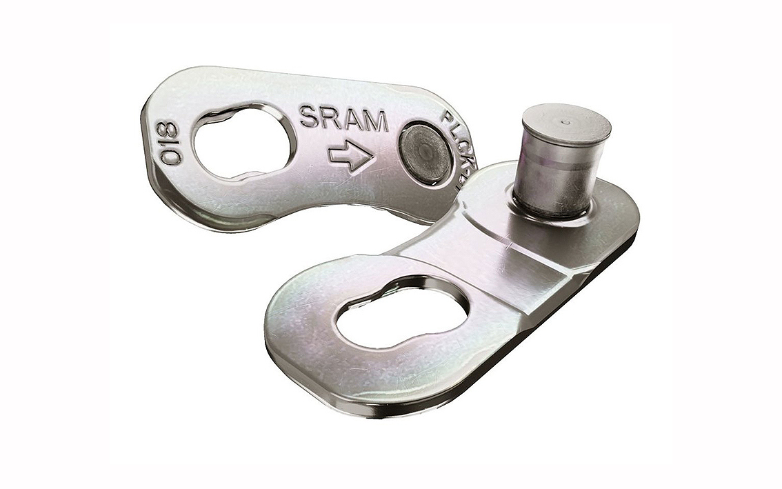 Ķēdes savienotājs SRAM PowerLock Flattop Red