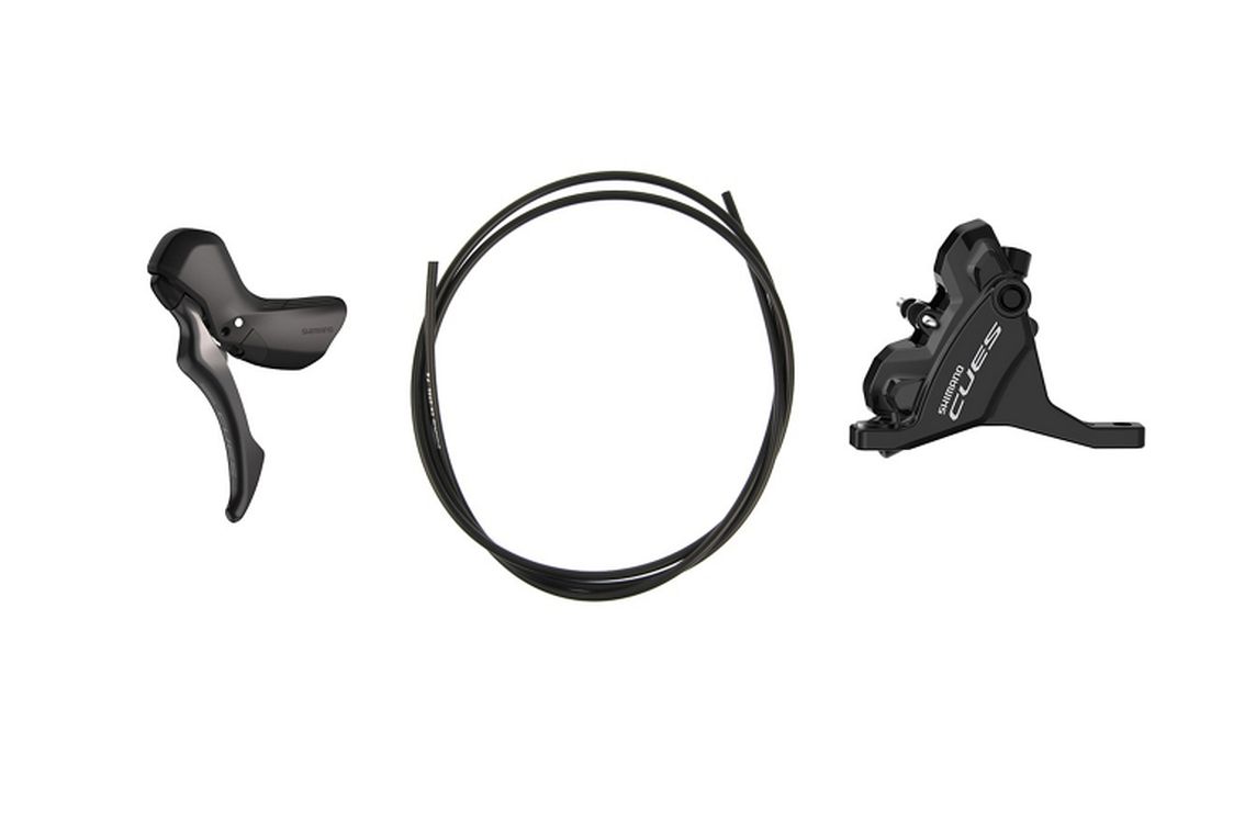 Disku bremžu komplekts pa kreisi Shimano