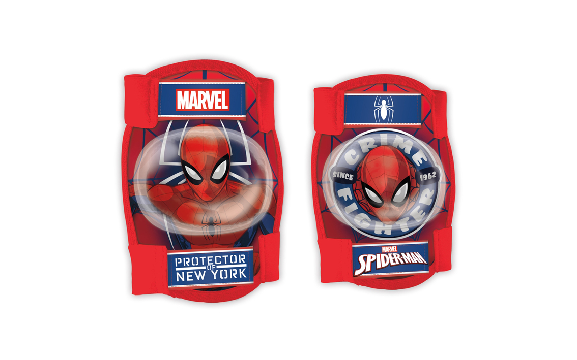 Ceļa un elkoņu aizsargi Seven Spiderman