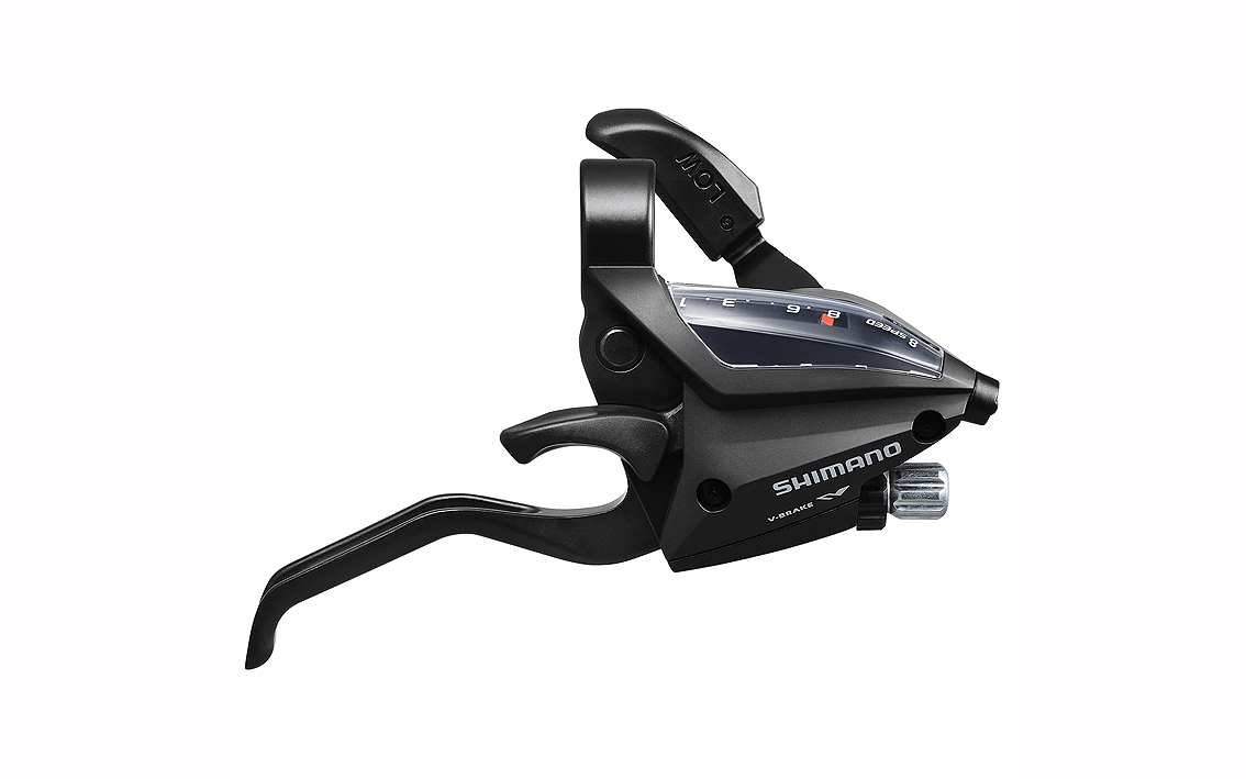 Pārslēdzēja un bremzes rokturis Shimano ST-EF500
