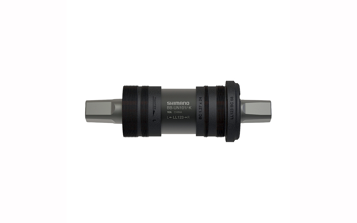 Monobloka vārpsta Shimano BB-UN101
