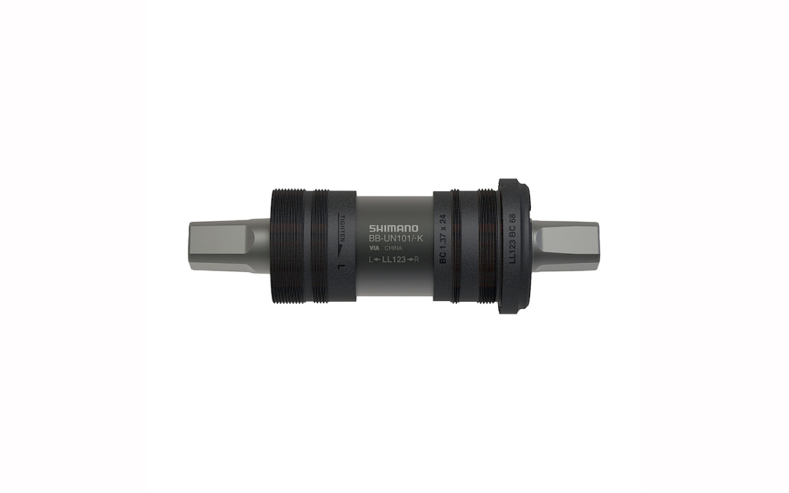 Monobloka vārpsta Shimano BB-UN101