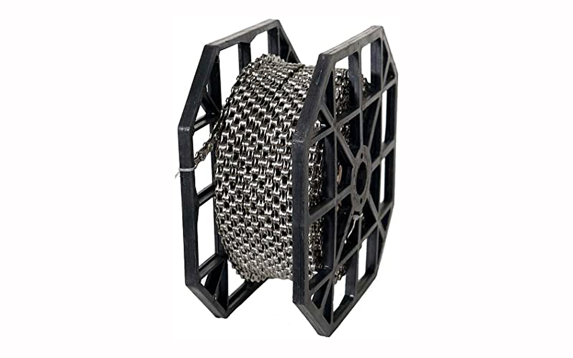 Ķēde KMC X12 Silver Black 4715575883793