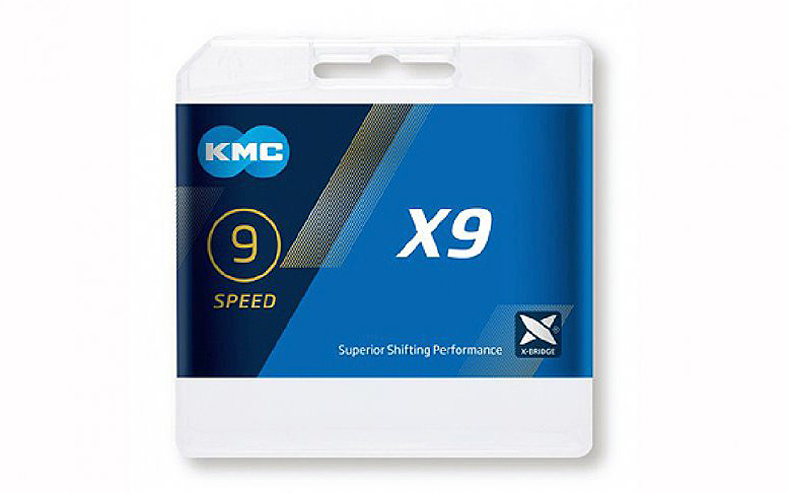 Ķēde KMC X9 Silver Grey 4715575883939