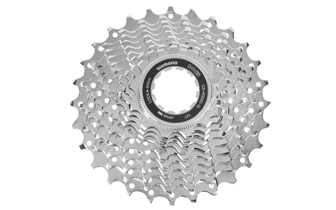 Aizmugurējais zvaigznītes bloks Shimano CS-HG500-10 Tiagra