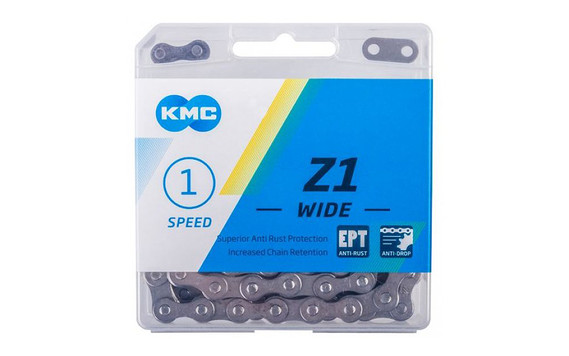 Ķēde KMC Z1 Wide Silver 4715575897660