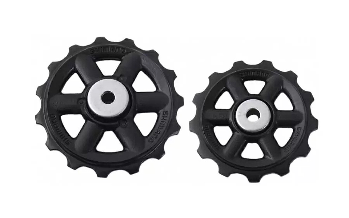 Aizmugurējā pārslēdzēja rullīšu komplekts Shimano RD-M310