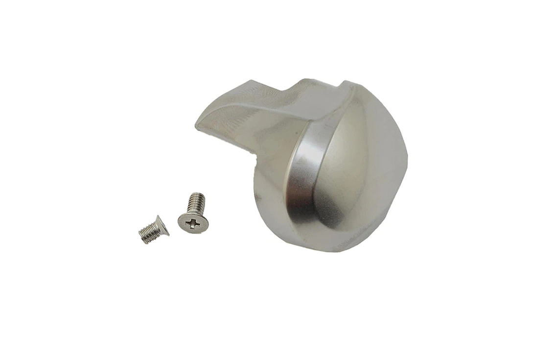 Name plate and fixing screw for
