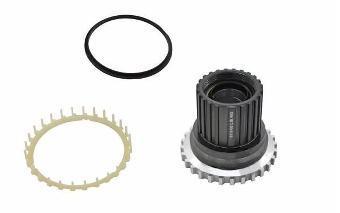 Aizmugurējās rumbas tarkšķis Shimano FH-M8110-B Deore