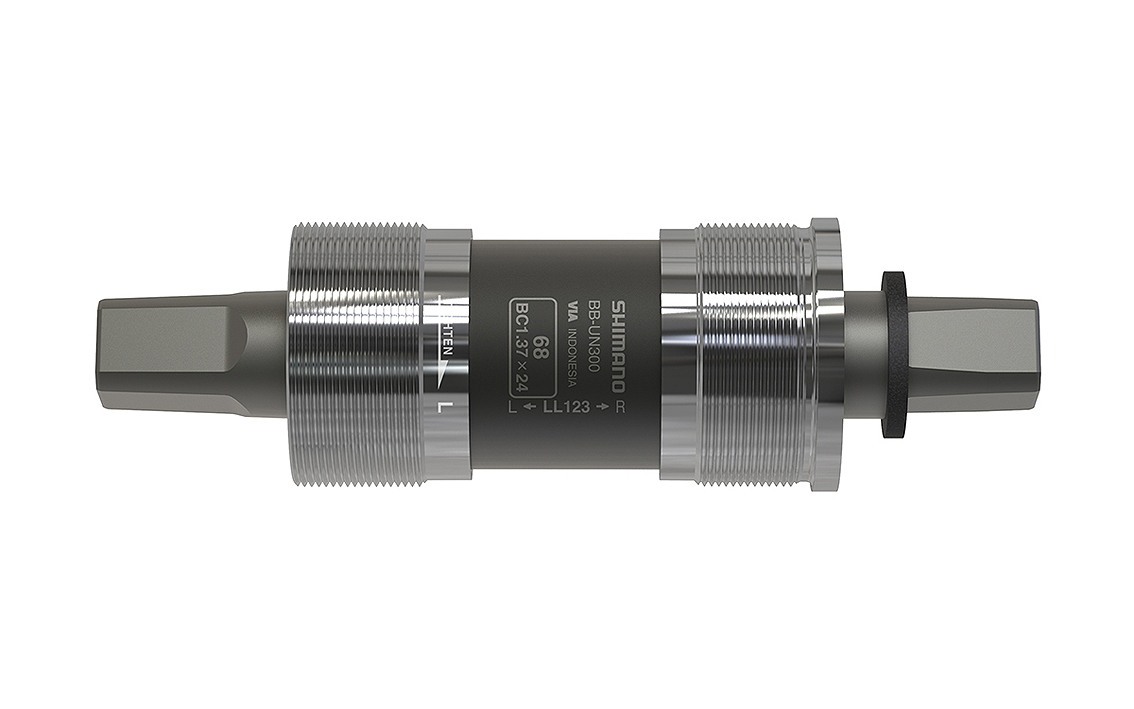 Monobloka vārpsta Shimano BB-UN300 D-NL  4550170619282