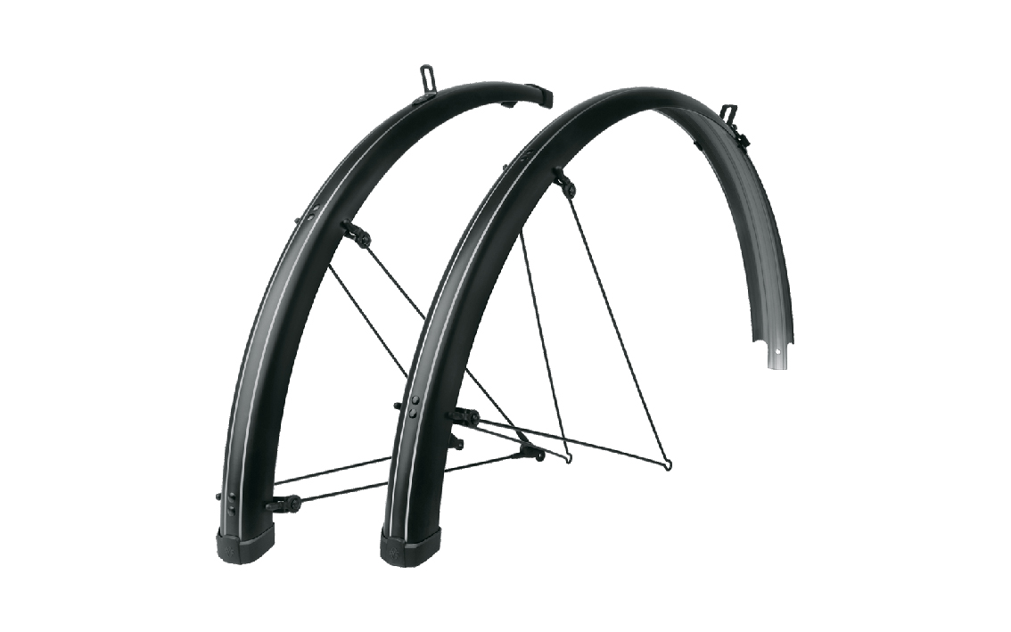 Dubļusargu komplekts SKS 28" Bluemels stripes