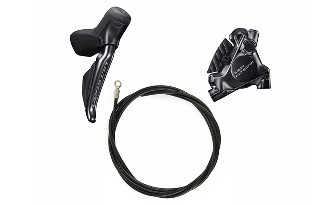 Disku bremžu komplekts pa kreisi Shimano