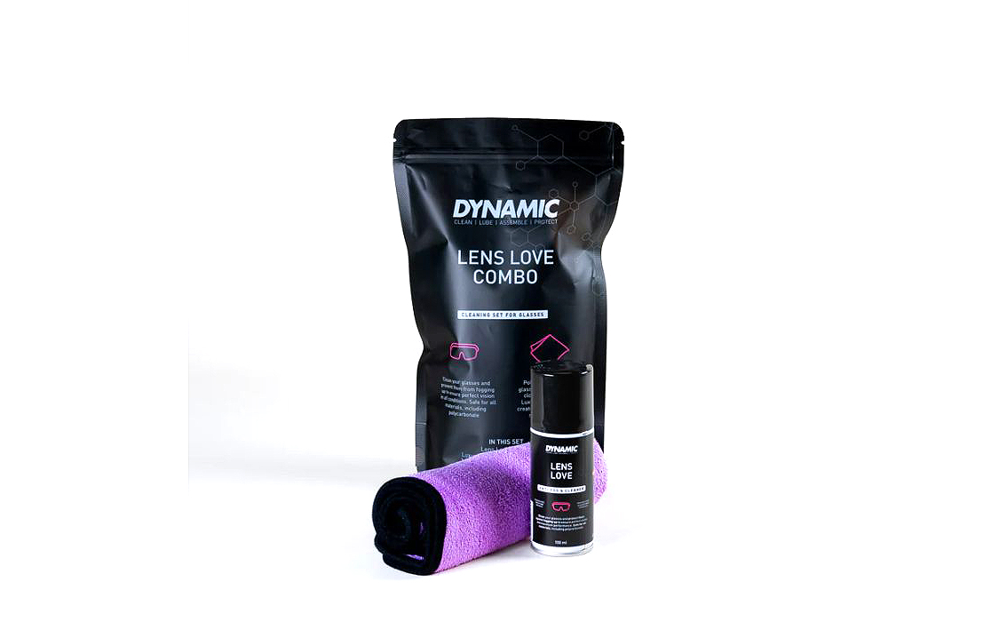 Riteņbraukšanas briļļu tīrīšanas komplekts Dynamic Lens
