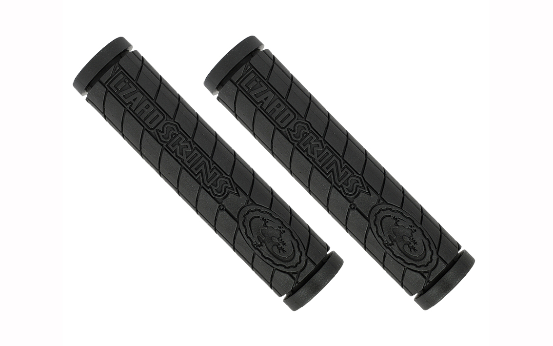 Stūres rokturi Lizard Skins Logo Black