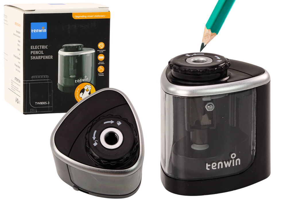 Electric Planer, Black Sharpener for Crayons